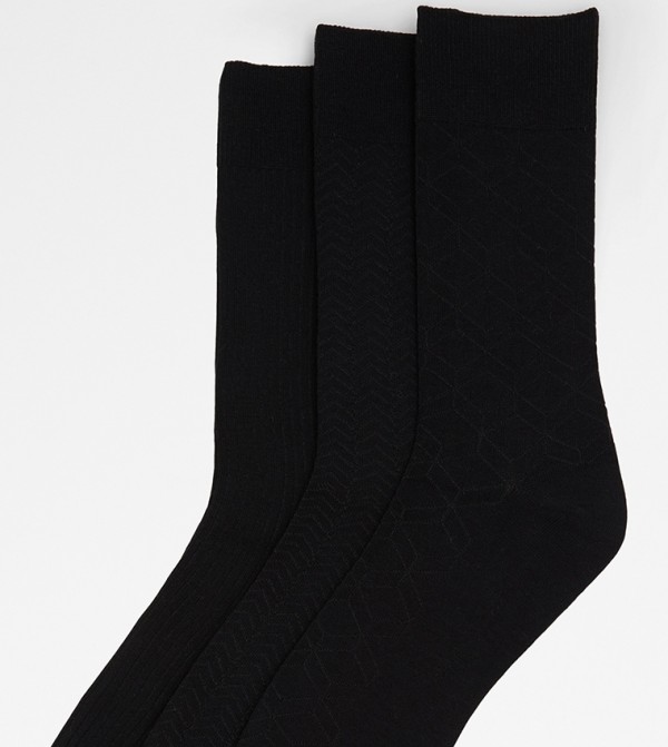 Aldo Accessories Aldo Accessories - Black Crew Socks