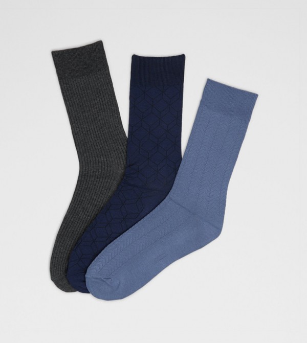 Aldo Accessories Aldo Accessories - Multi Calf Length Socks