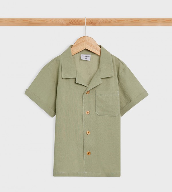 BABIES & MORE  Sets - Green Shirts & Bottoms