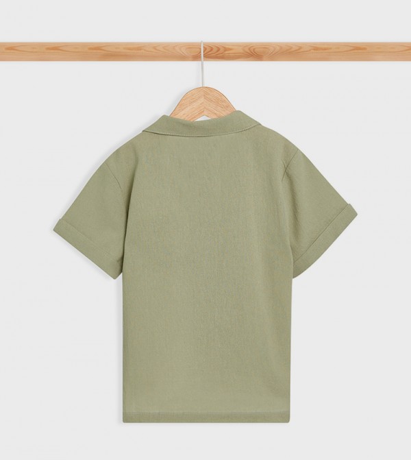 BABIES & MORE  Sets - Green Shirts & Bottoms