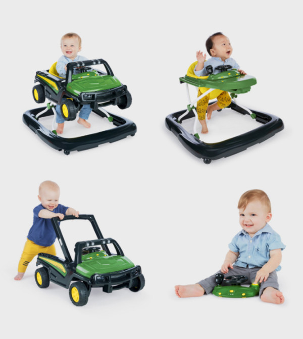 BRIGHT STARTS  - Green Baby Walkers