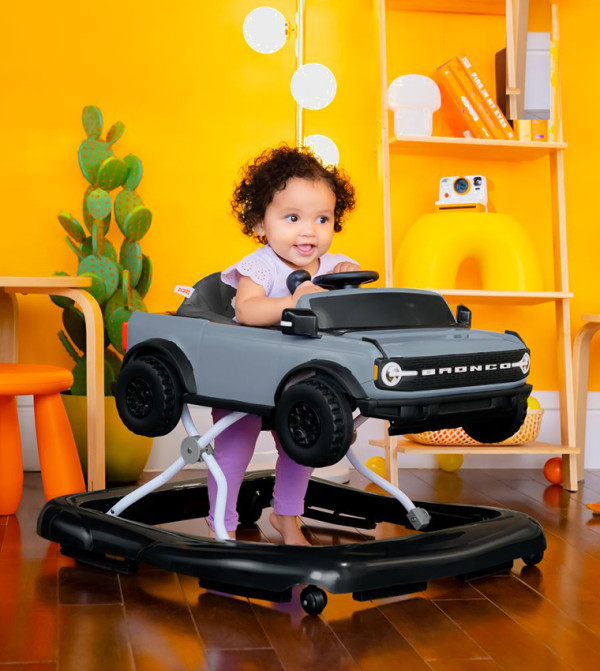 BRIGHT STARTS  - Grey Baby Walkers