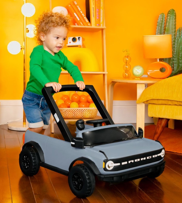 BRIGHT STARTS  - Grey Baby Walkers