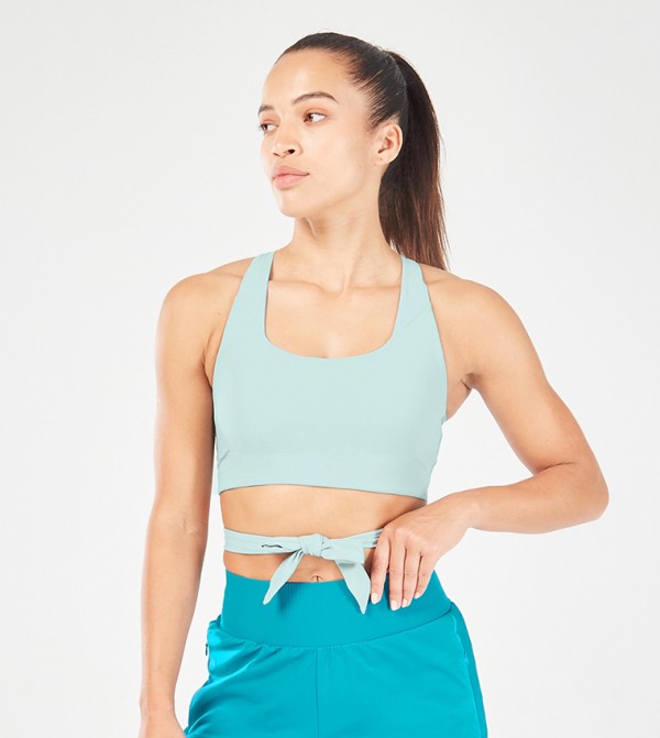 SQUATWOLF Sportswear - Green Sports Bras