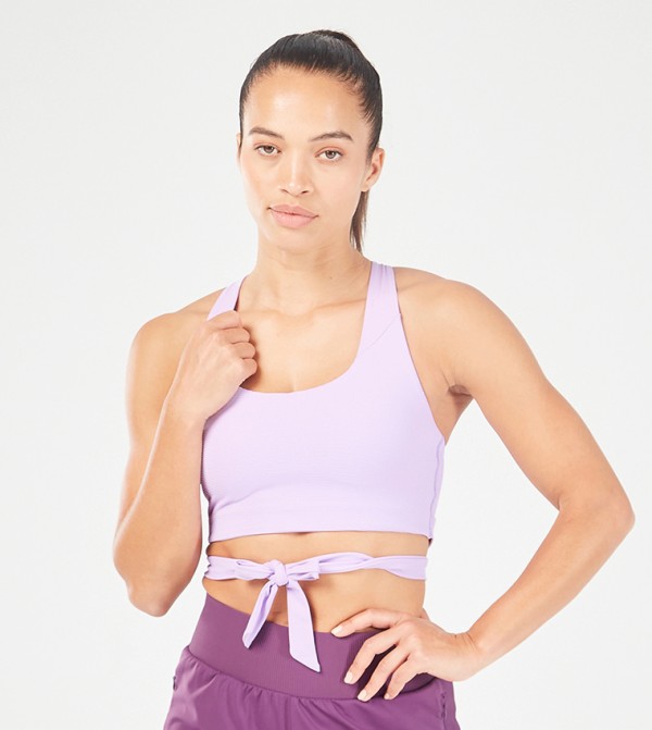 SQUATWOLF SQUATWOLF - Purple Sports Bras