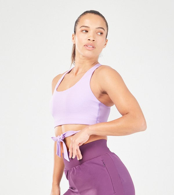 SQUATWOLF SQUATWOLF - Purple Sports Bras