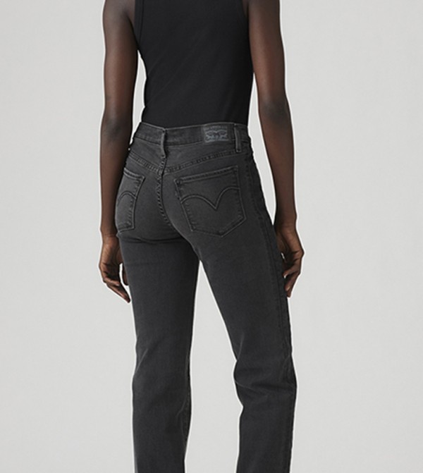 Levi's  Clothing - Black Straight Jeans