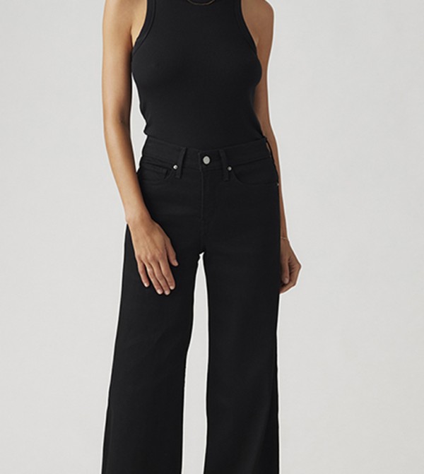 Levi's  Wide Leg Jeans - Black Wide Leg Jeans