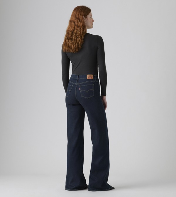 Levi's  Clothing - Navy Wide Leg Jeans