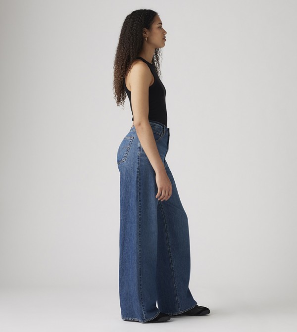 ليفايز  ملابس - أزرق Straight Jeans