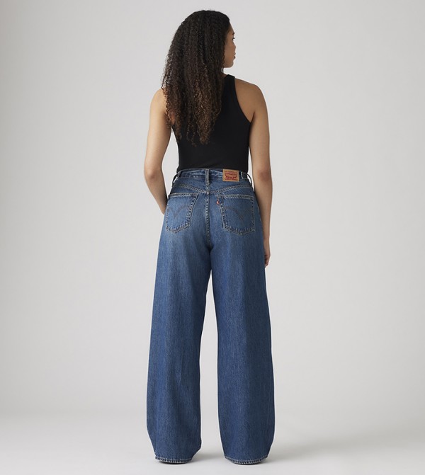 ليفايز  ملابس - أزرق Straight Jeans