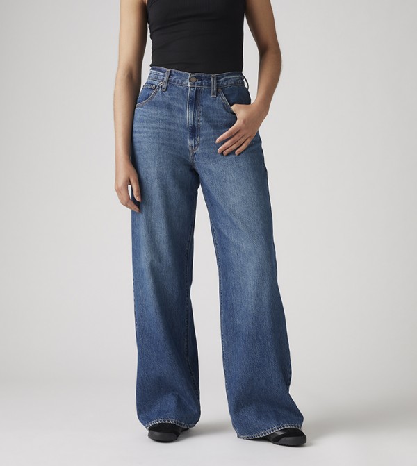 ليفايز  ملابس - أزرق Straight Jeans