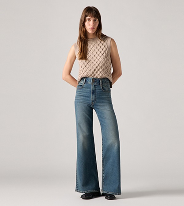 Levi's  Jeans - Blue Wide Leg Jeans
