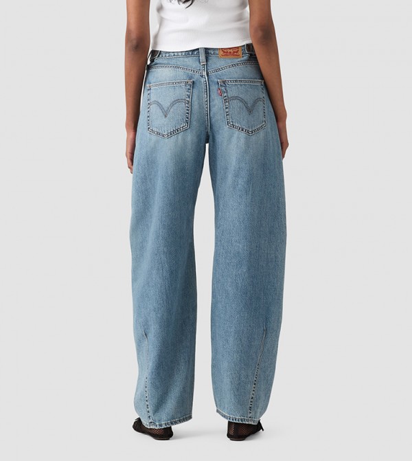 ليفايز ليفايز - أزرق Straight Jeans