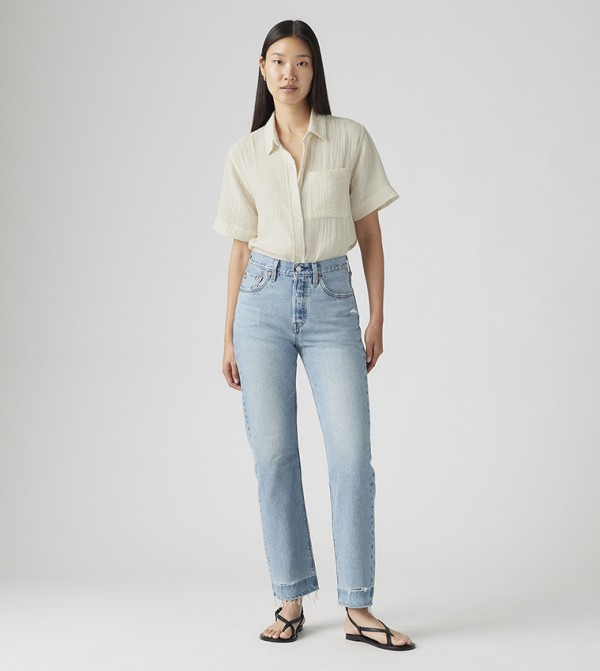 Levi's  Clothing - Blue Straight Jeans