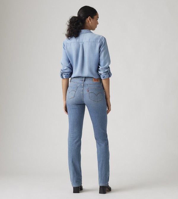 ليفايز  - أزرق Straight Jeans