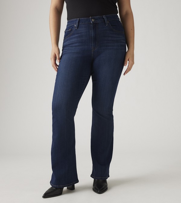 Levi's  Flared Jeans - Blue Wide Leg Jeans