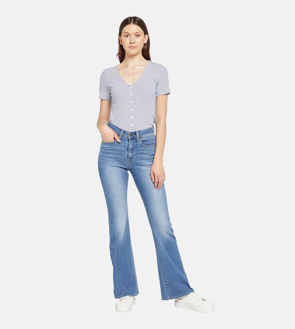 Levi's  Clothing - Blue Wide Leg Jeans
