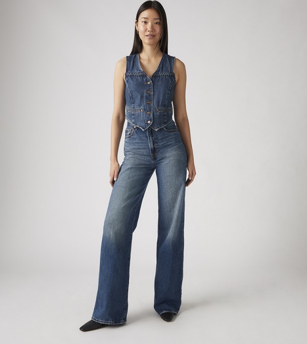 Levi's  aetopseller - Blue Wide Leg Jeans