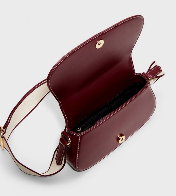Call it Spring Call It Spring - Maroon Cross Body Bags
