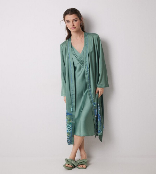 Women’secret Women’secret - Green Night Robes & Kimonos