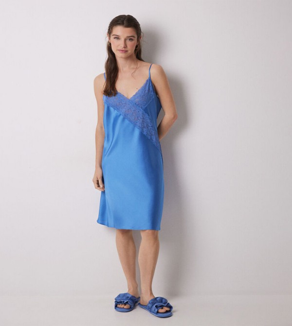 Women’secret Night Dress & Gowns - Blue Night Dress & Gowns