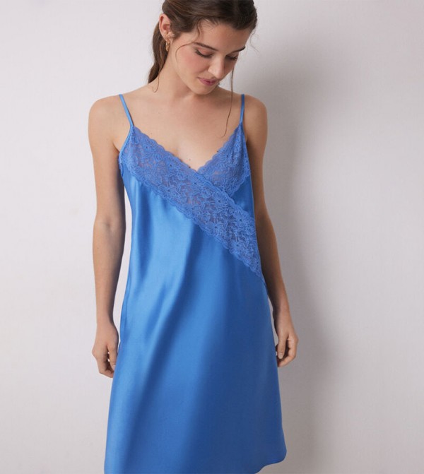 Women’secret Night Dress & Gowns - Blue Night Dress & Gowns
