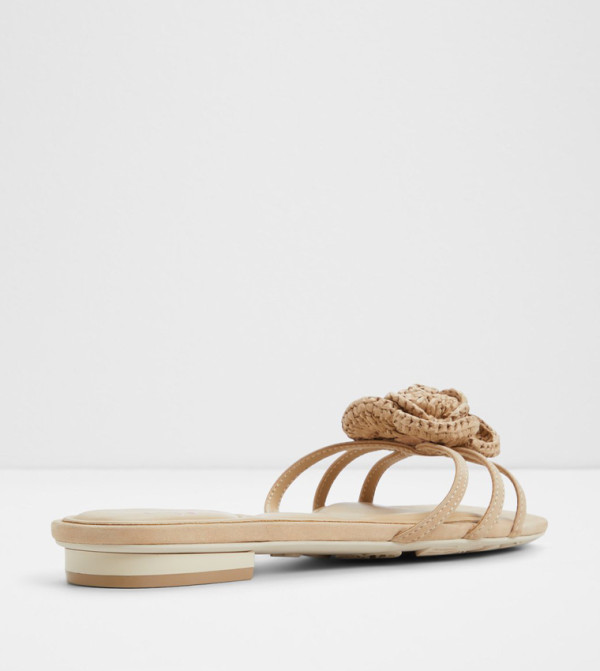 Aldo Aldo - Beige Flat Sandals