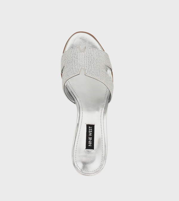 Nine West Nine West - Silver Block Heels