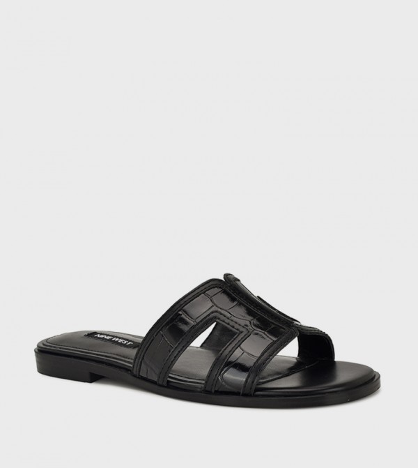 Nine West Nine West - Black Flat Sandals