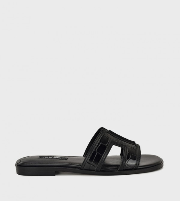 Nine West Nine West - Black Flat Sandals