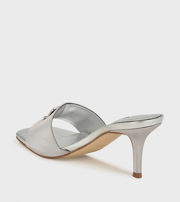 ناين وست ناين وست - فضي Heeled Sandals