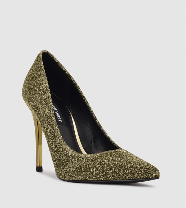 Nine West WomenFashionFootwear - Gold Heeled Sandals