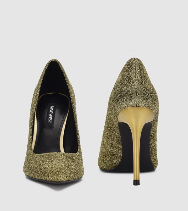 Nine West WomenFashionFootwear - Gold Heeled Sandals