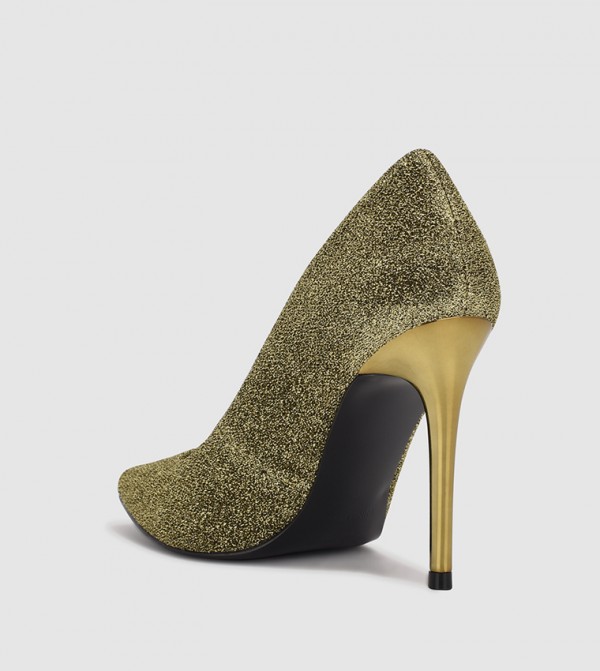 Nine West WomenFashionFootwear - Gold Heeled Sandals