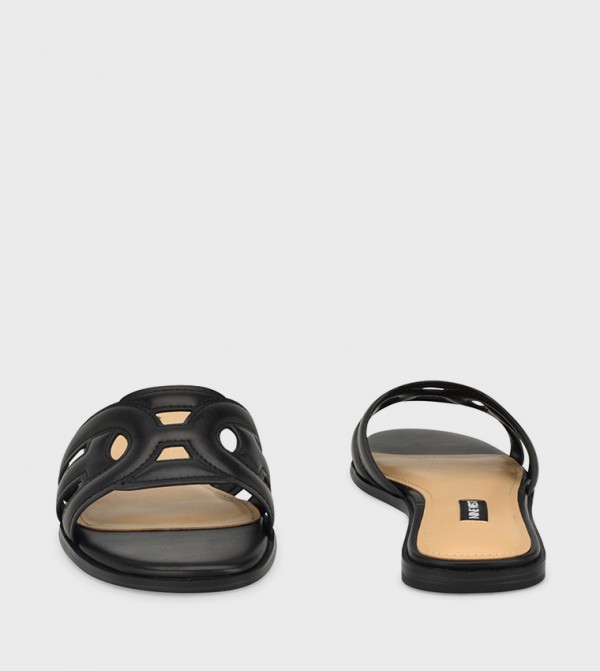 Nine West Nine West - Black Flat Sandals