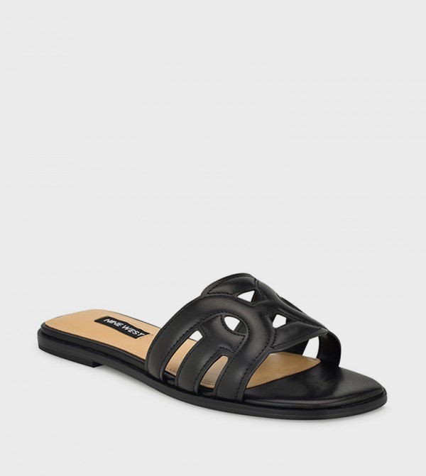 Nine West Nine West - Black Flat Sandals
