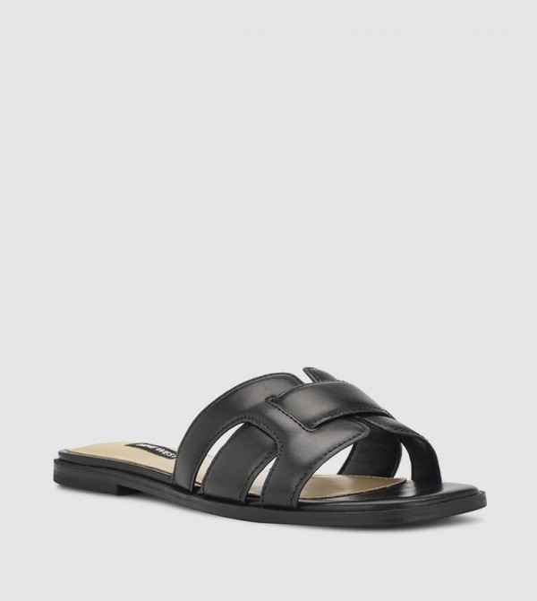 Nine West Nine West - Black Flat Sandals