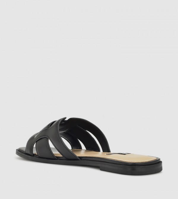 Nine West Nine West - Black Flat Sandals