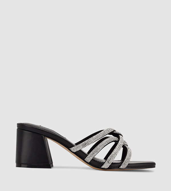 ناين وست ninewest ss22 - أسود Heeled Sandals