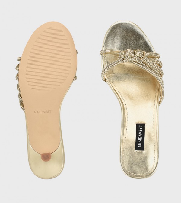 Nine West  ninewest-ramadan - Gold Heeled Sandals