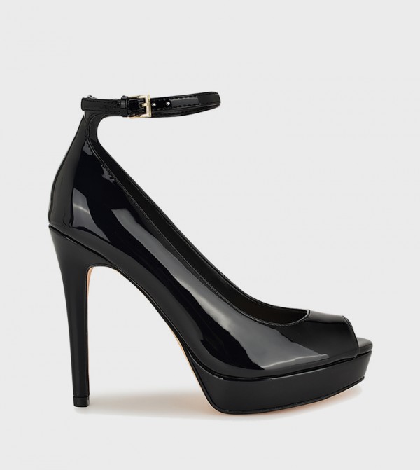 ناين وست أحذية - أسود أحذية بكعب