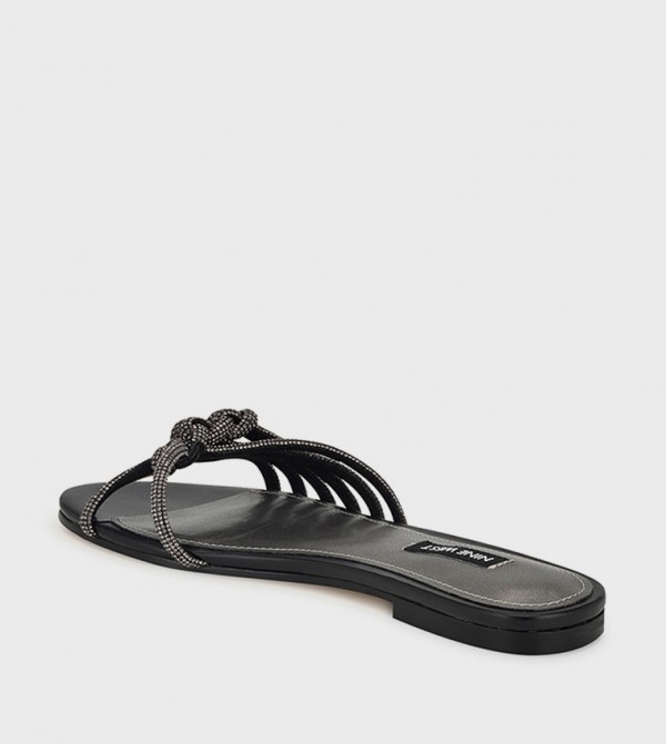 Nine West  ninewest-ramadan - Black Flat Sandals