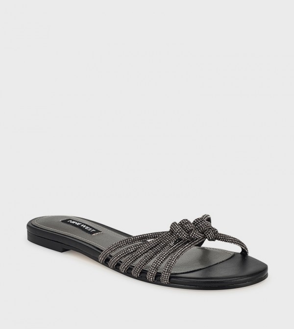 Nine West  ninewest-ramadan - Black Flat Sandals