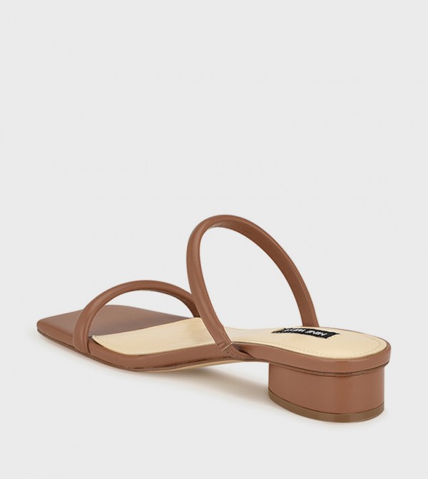 Nine West Nine West - Brown Flat Sandals