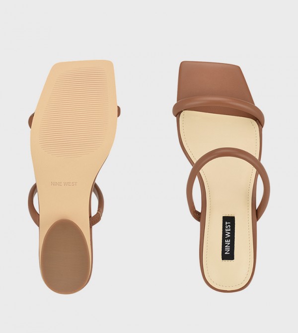 Nine West Nine West - Brown Flat Sandals