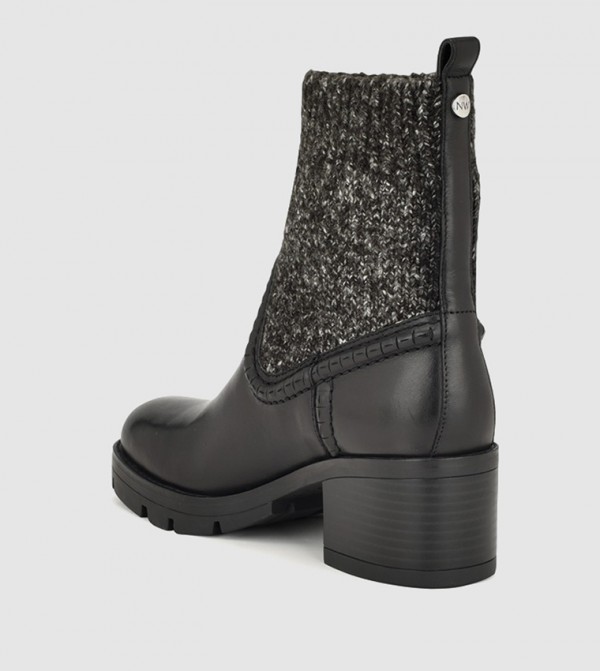 Nine West  Boots - Black Calf Boots