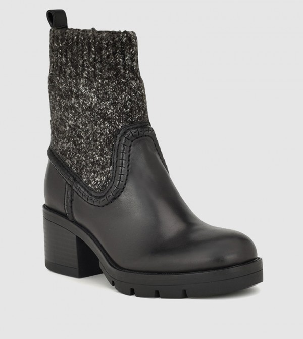 Nine West  Boots - Black Calf Boots