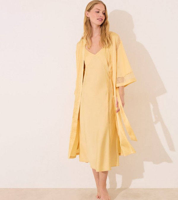 Women’secret Women - Yellow Night Robes & Kimonos