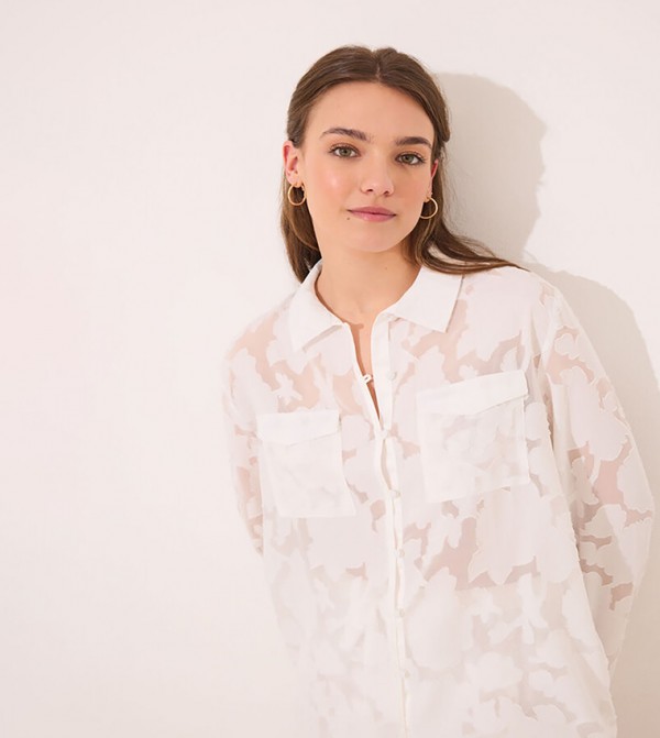 Women’secret  Sleepwears & Loungewears - White Pyjama Set